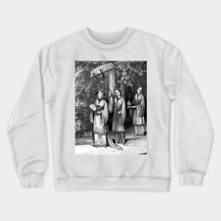 Chinese noble women vintage art Crewneck Sweatshirt